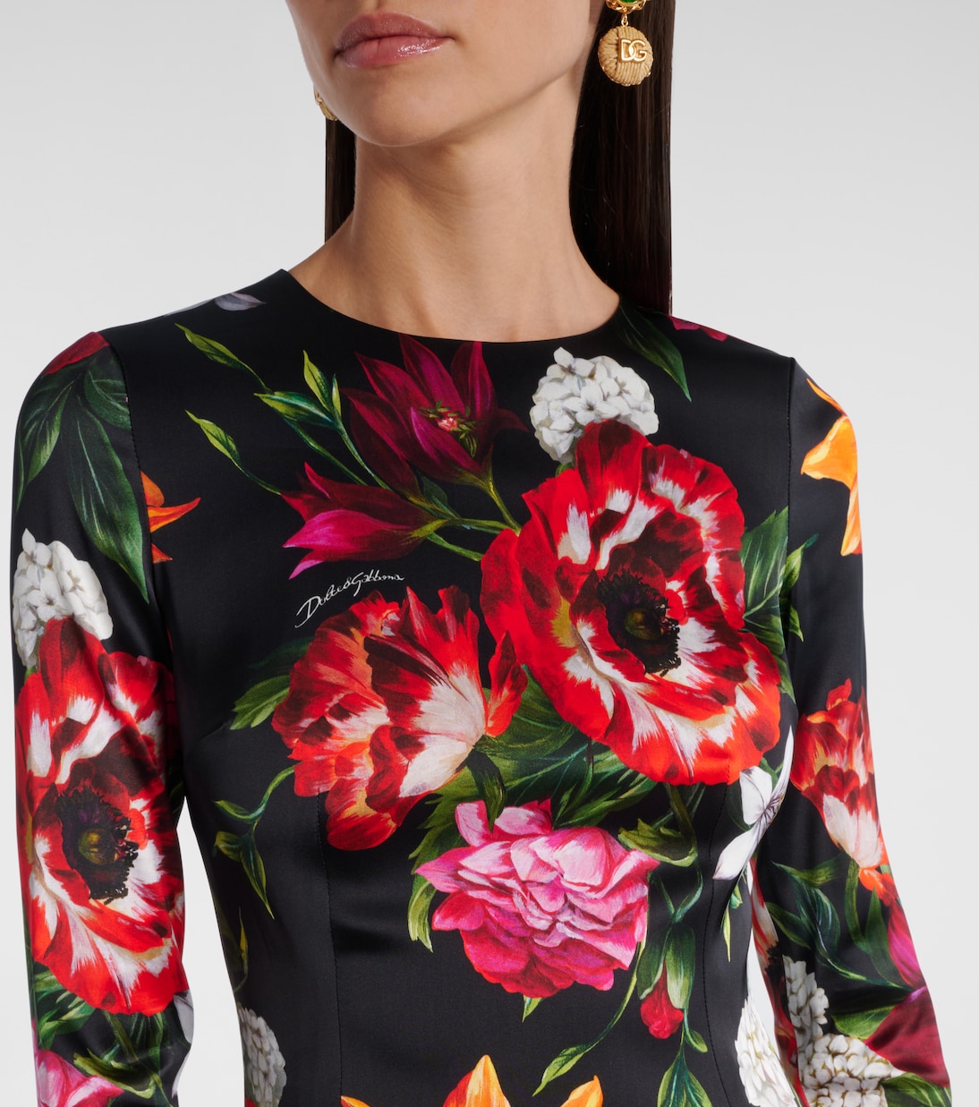 Bedrucktes Midikleid | Dolce&Gabbana