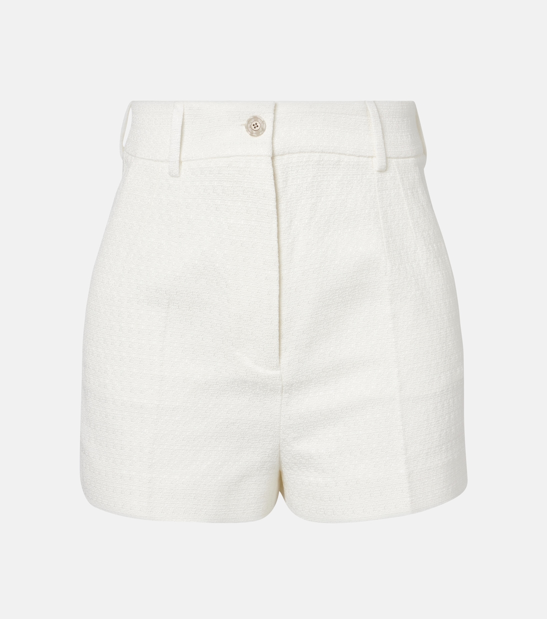 Cotton and linen-blend shorts | Dolce&Gabbana