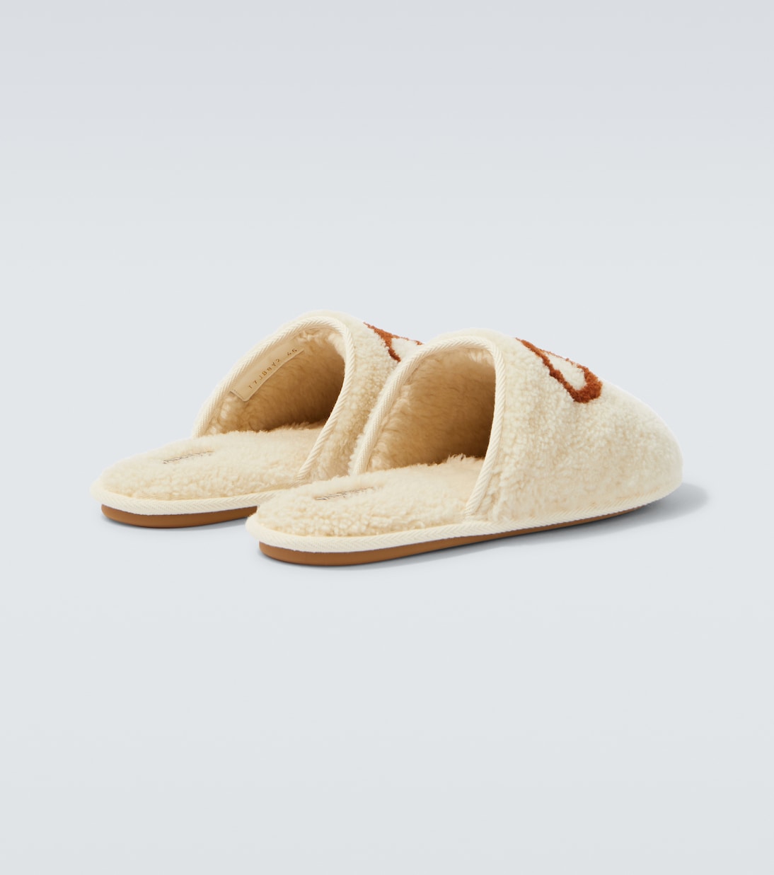 Slippers VLogo de borrego | Valentino Garavani