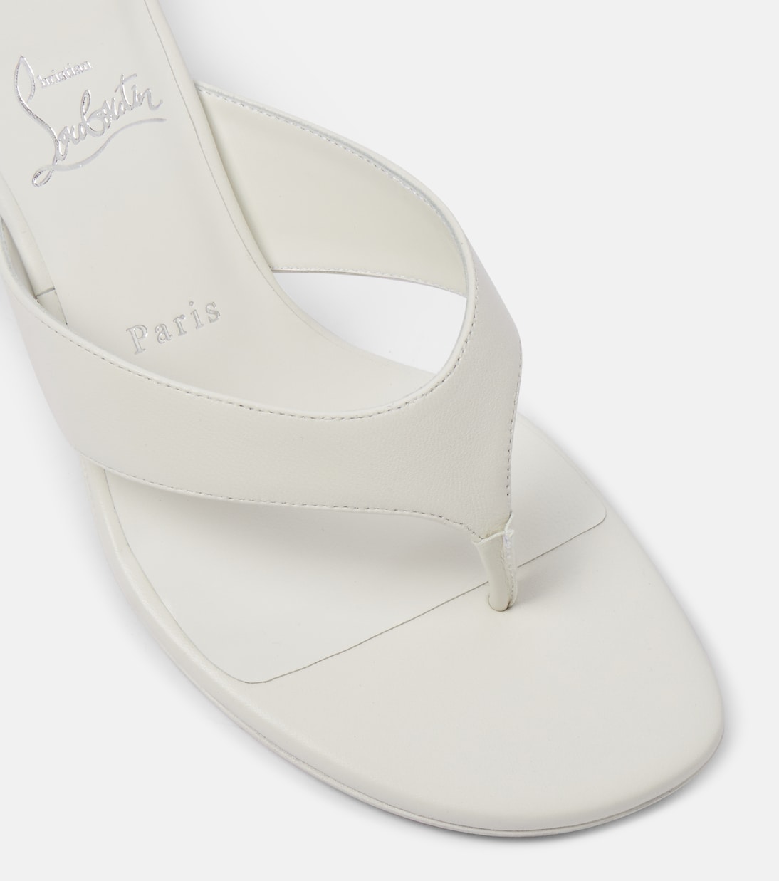 Mules Janetonga 55 en cuir | Christian Louboutin