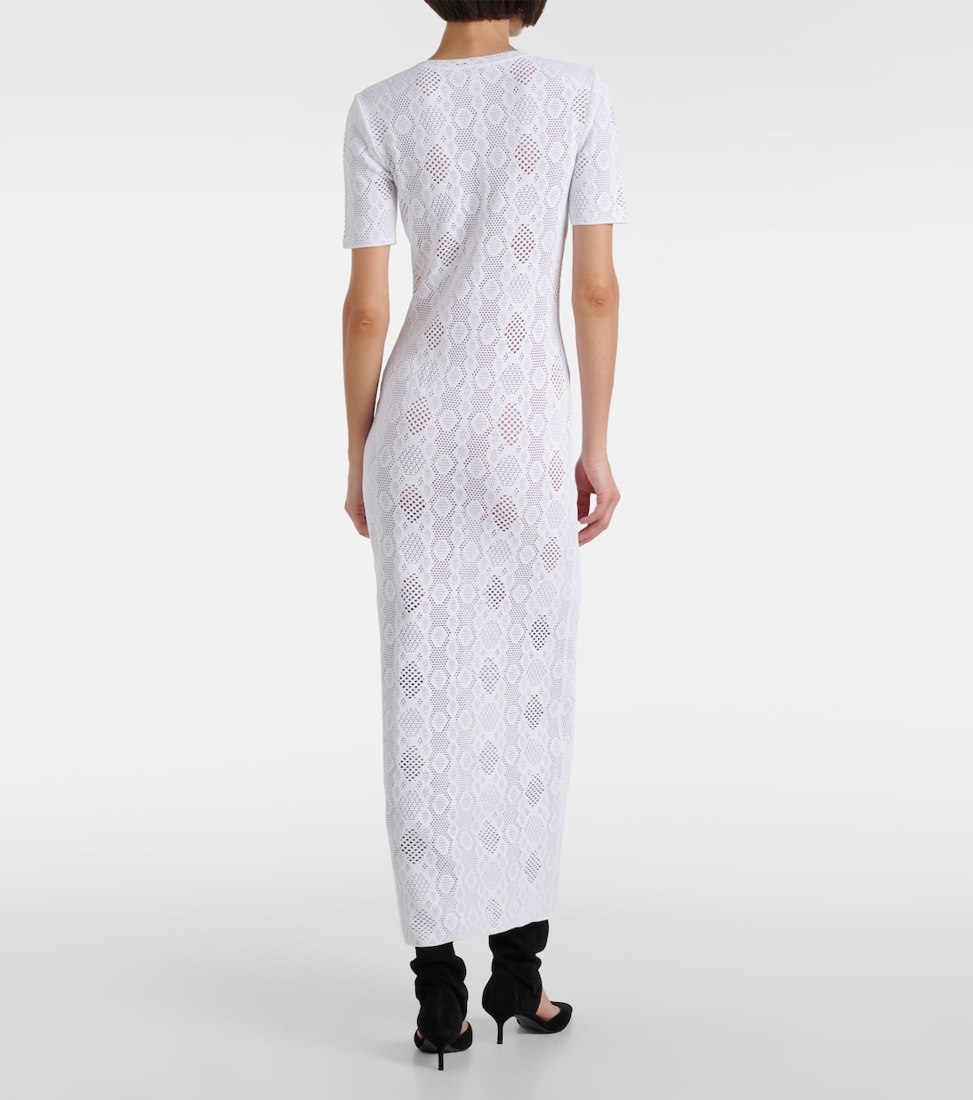 Lace midi dress | Alaïa