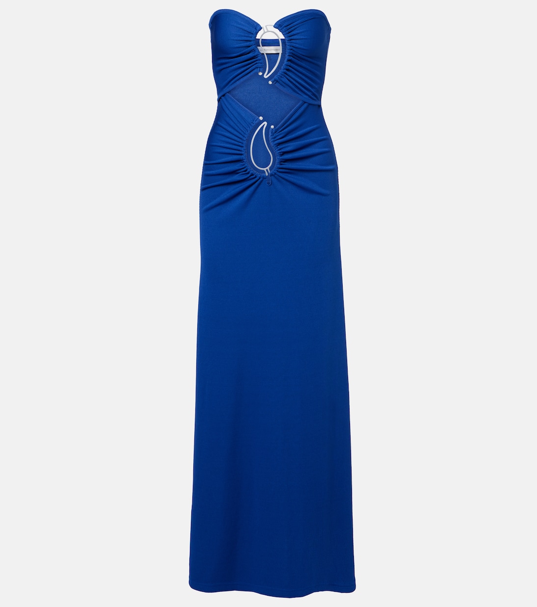 Paisley Disconnect gathered maxi dress | Christopher Esber