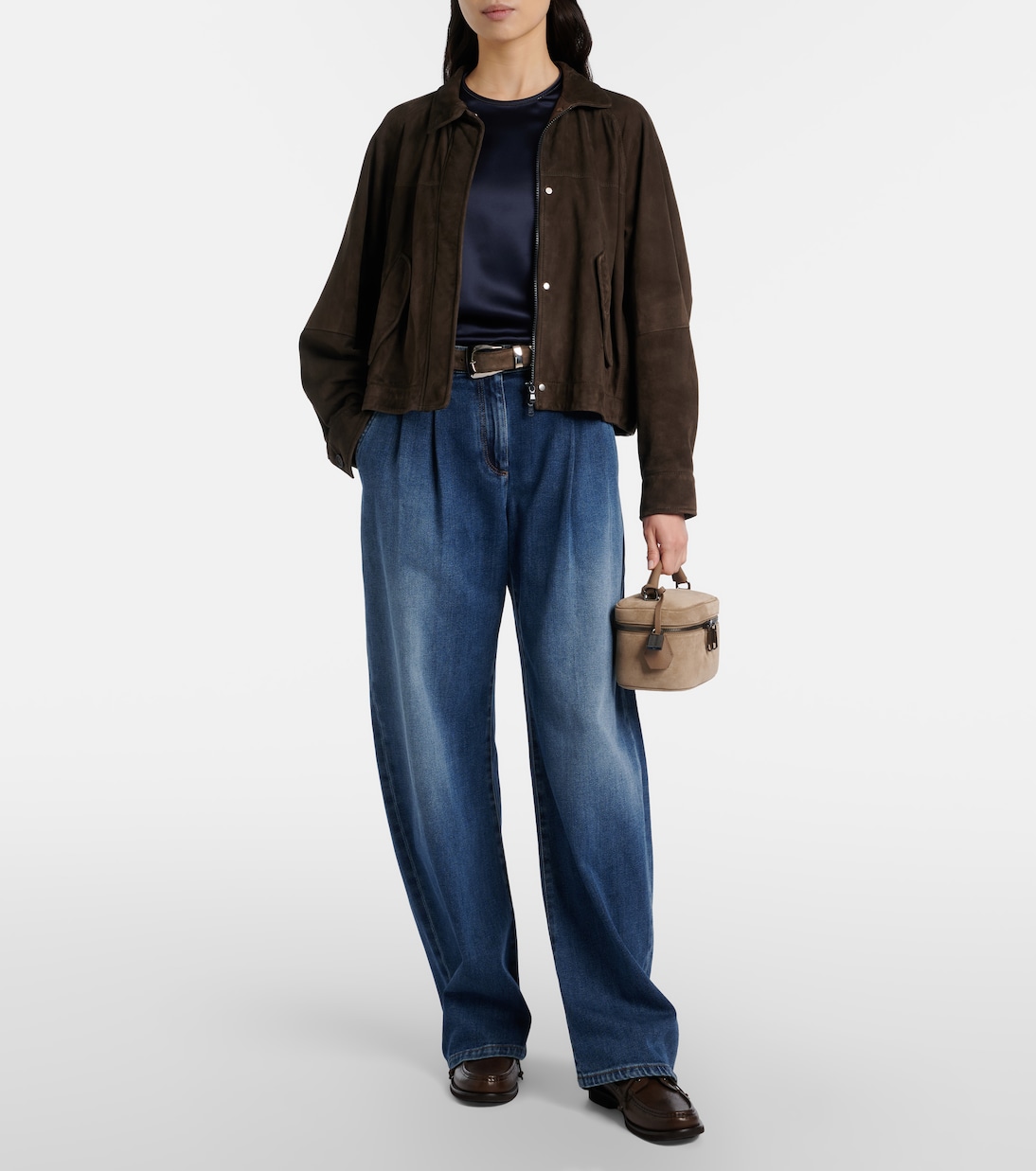 Mid-Rise Wide-Leg Jeans | Brunello Cucinelli