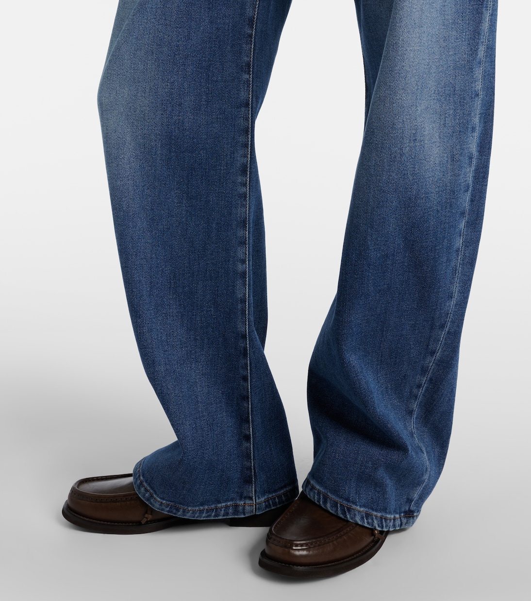 Mid-Rise Wide-Leg Jeans | Brunello Cucinelli