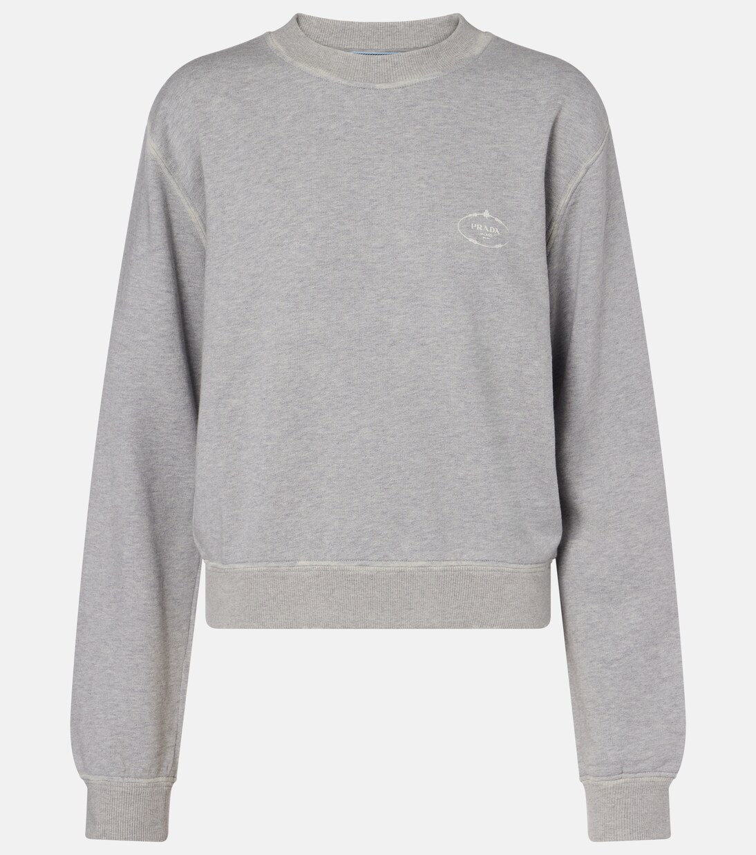 Cotton jersey sweatshirt | Prada