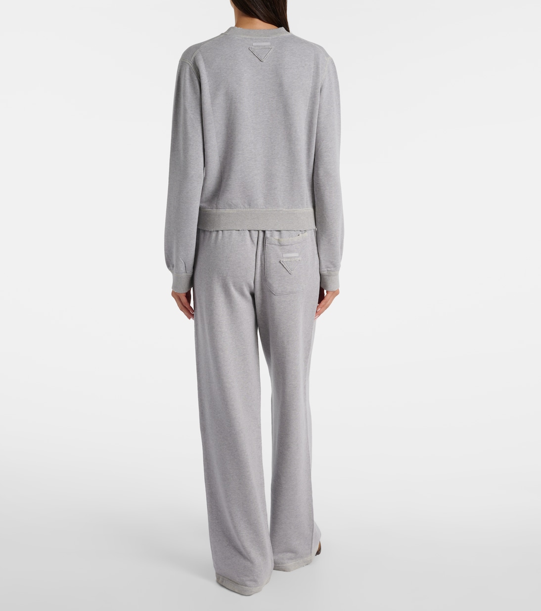 Cotton jersey sweatshirt | Prada