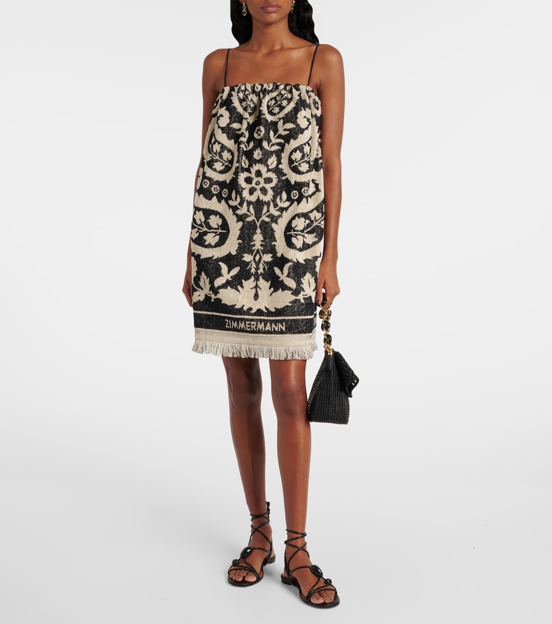 Rhiannon cotton terry minidress | Zimmermann