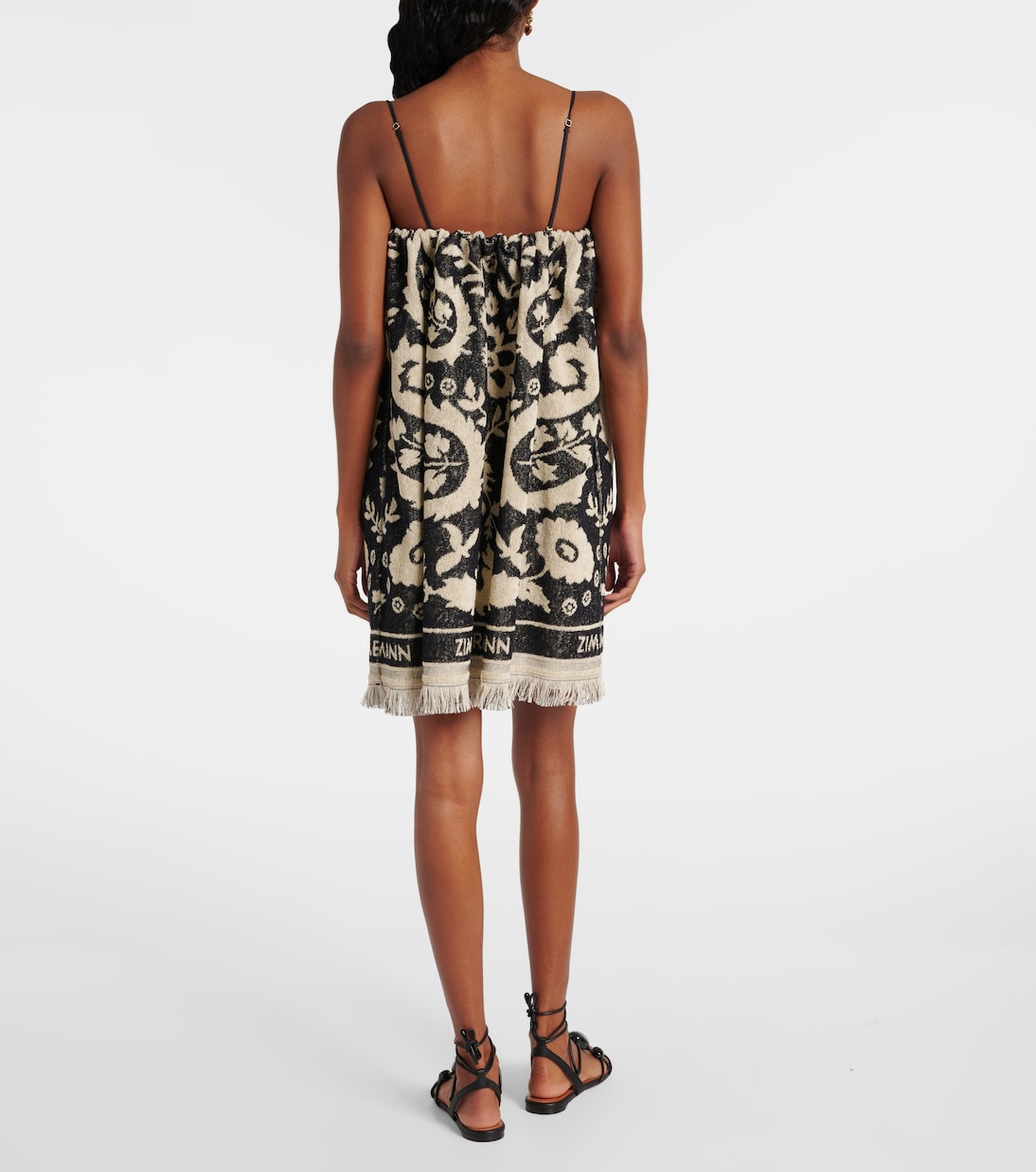 Rhiannon cotton terry minidress | Zimmermann