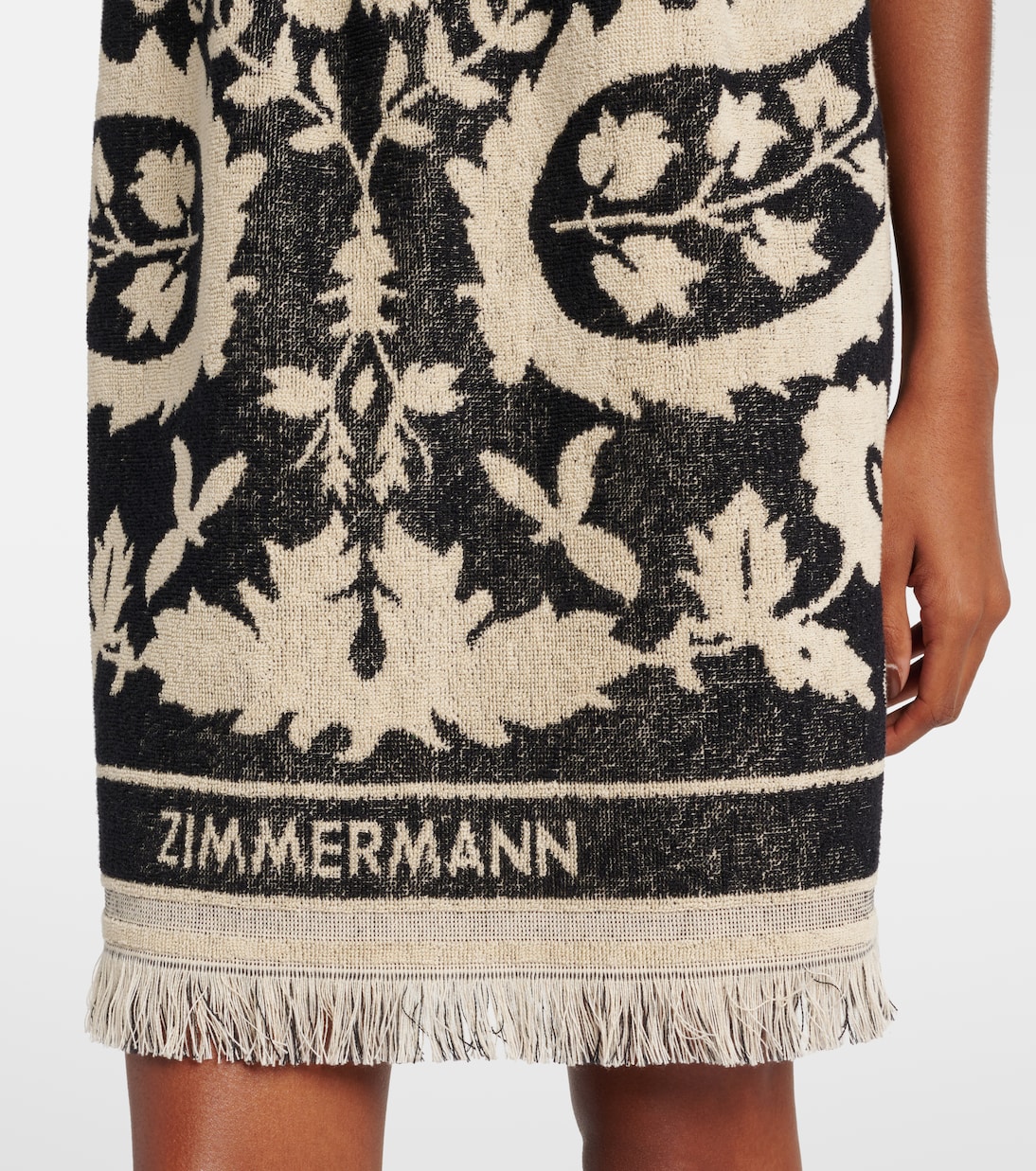 Rhiannon cotton terry minidress | Zimmermann
