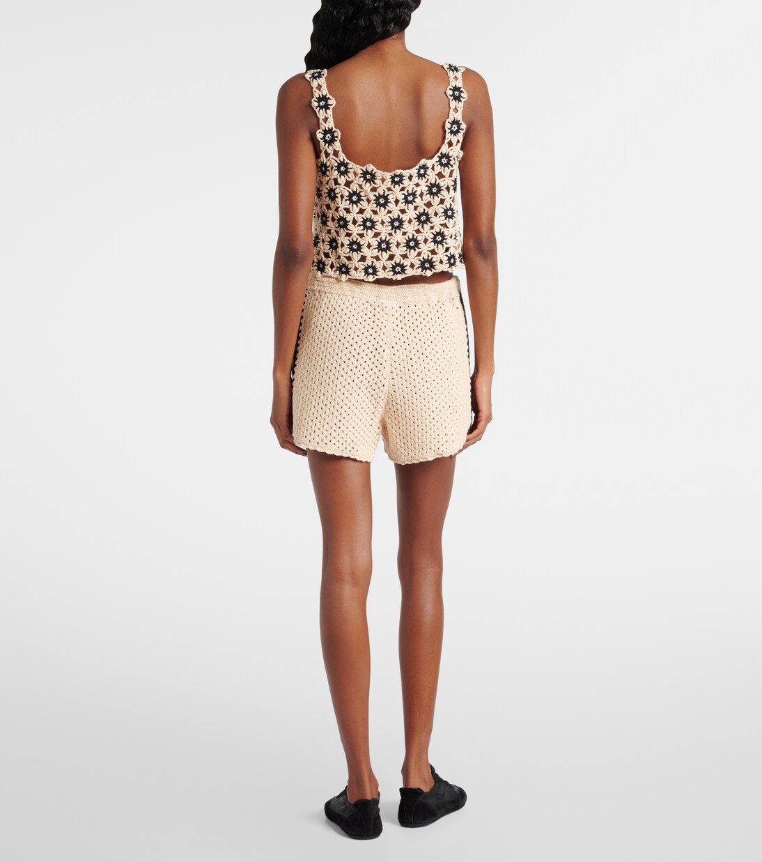 Luminary Hali crochet cotton shorts | The Upside