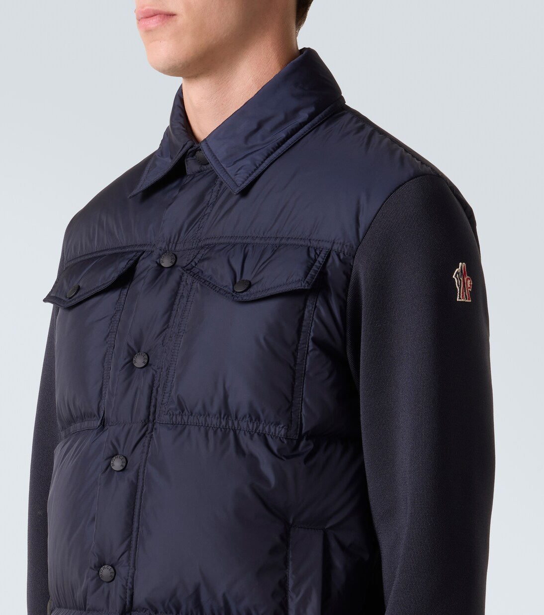 Down-paneled cardigan | Moncler Grenoble