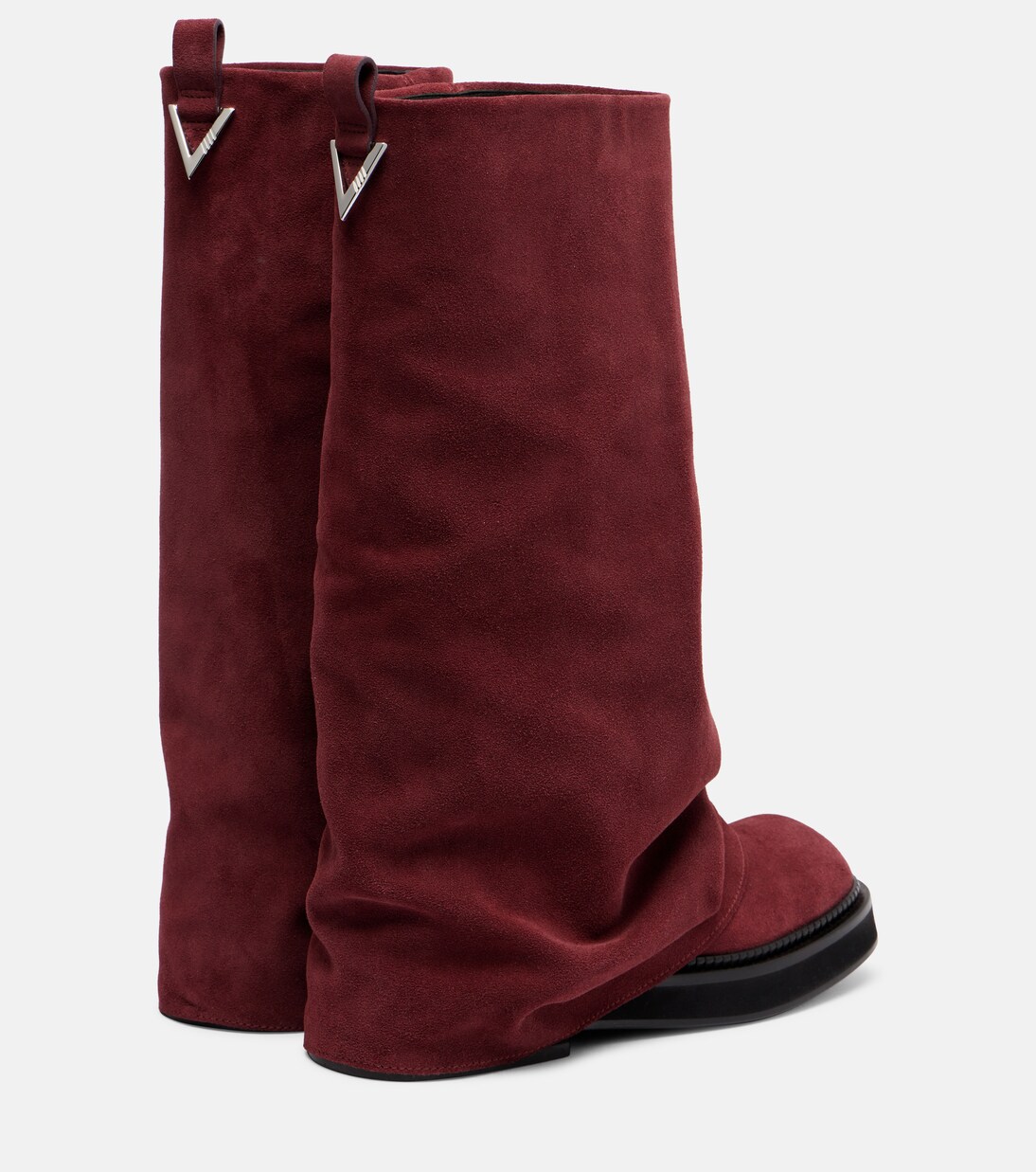 Stiefel Robin aus Veloursleder | The Attico