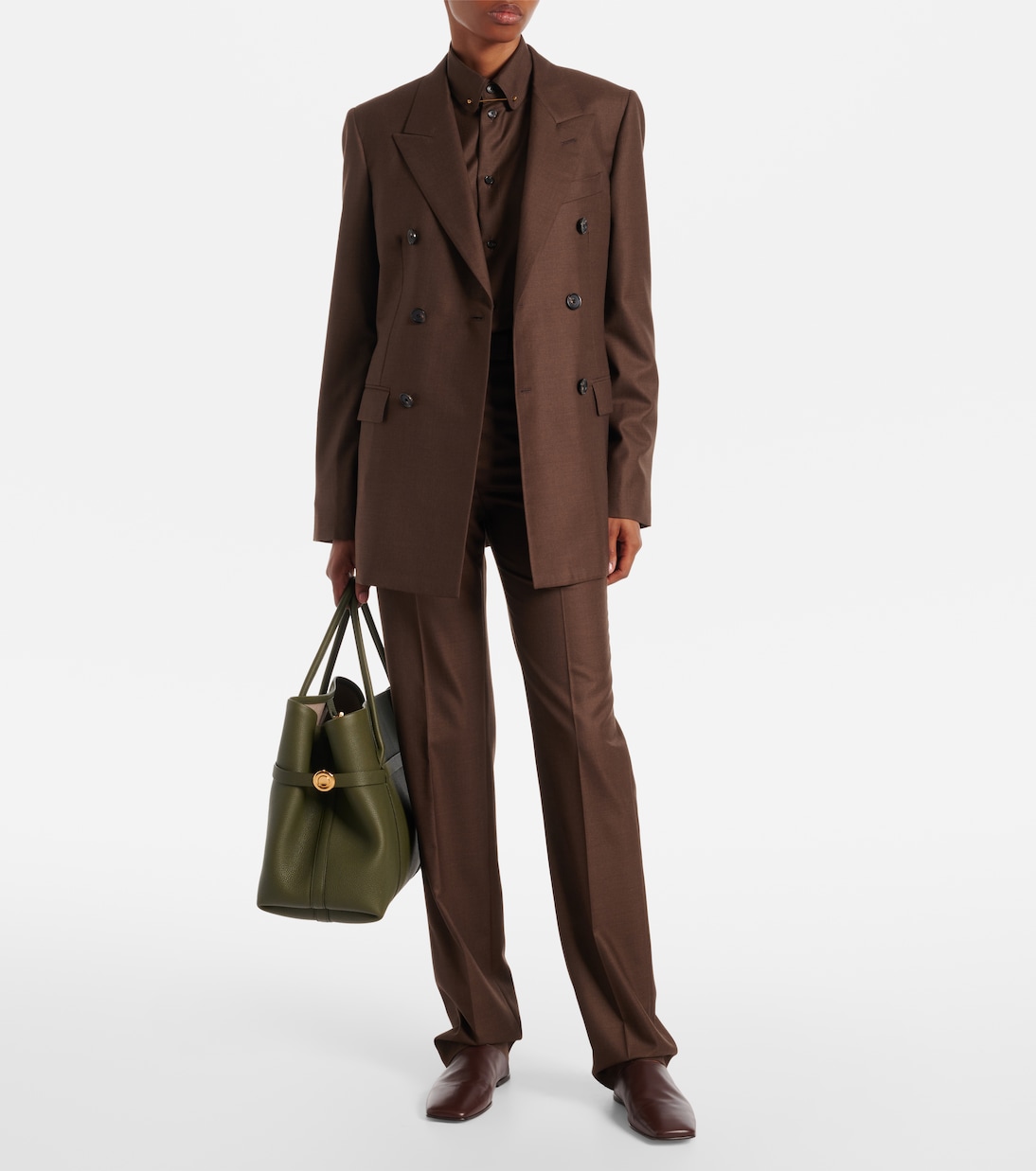 Thea virgin wool shirt | Loro Piana