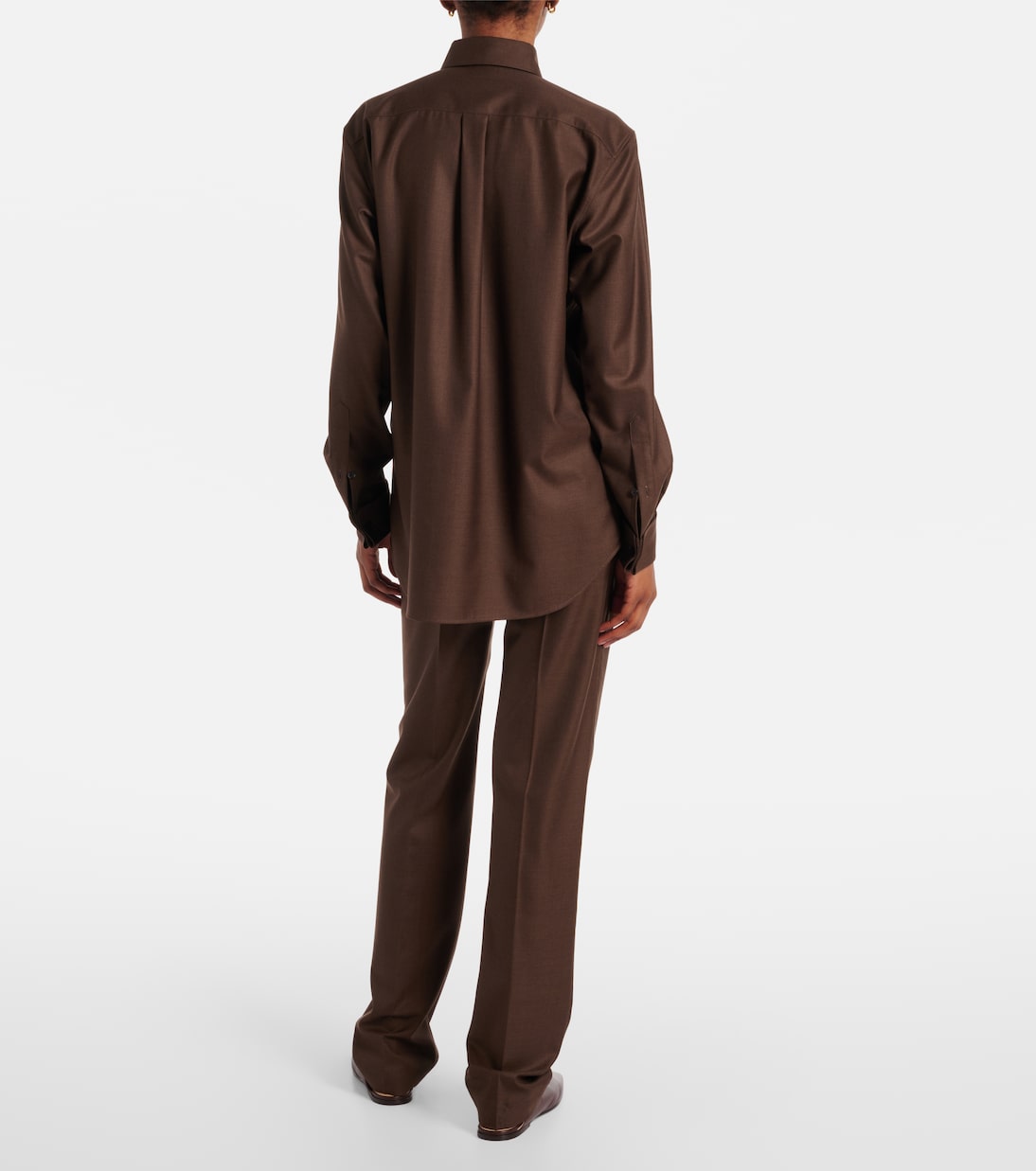 Thea virgin wool shirt | Loro Piana