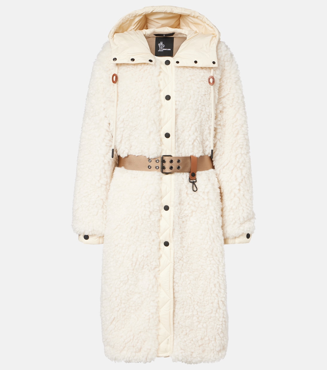 Blavet hooded teddy down coat | Moncler Grenoble