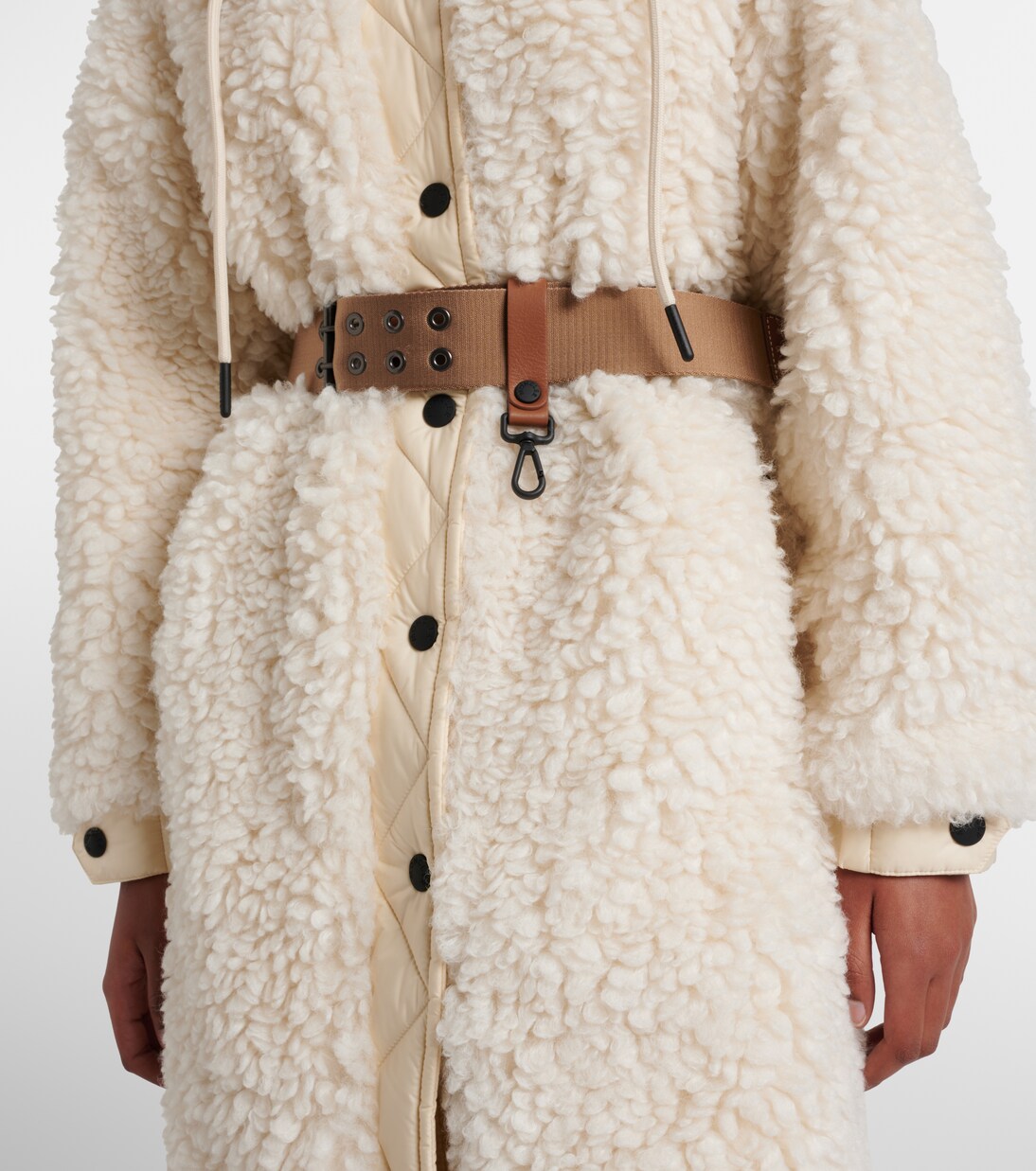 Blavet hooded teddy down coat | Moncler Grenoble