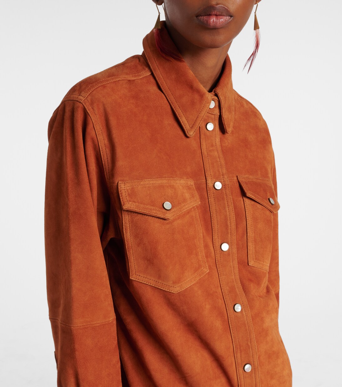 Chemise Delcia en daim | Isabel Marant