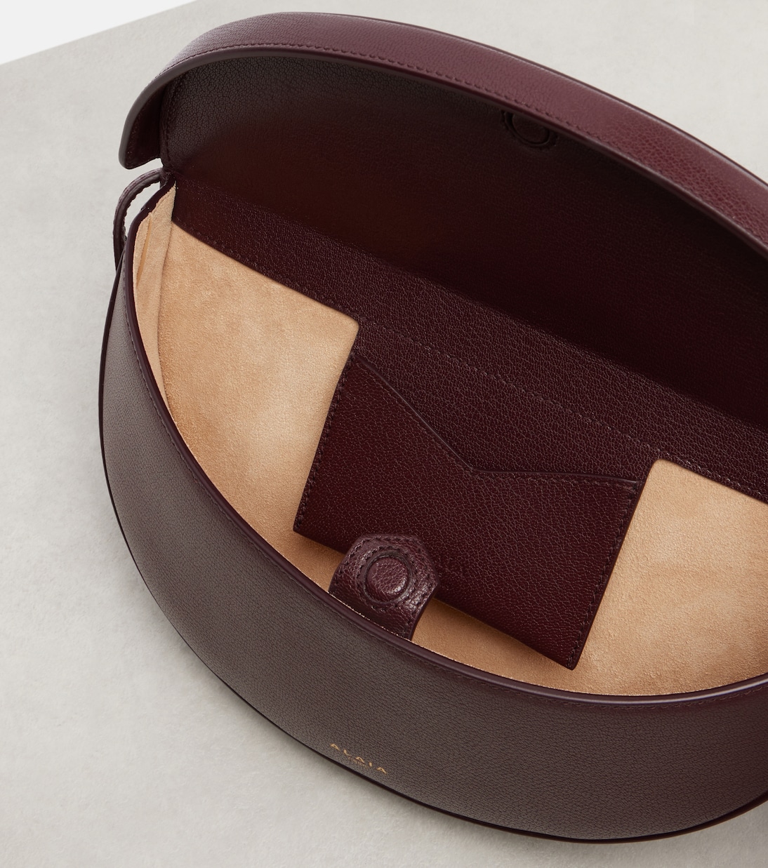 Schultertasche Hip Small aus Leder | Alaïa