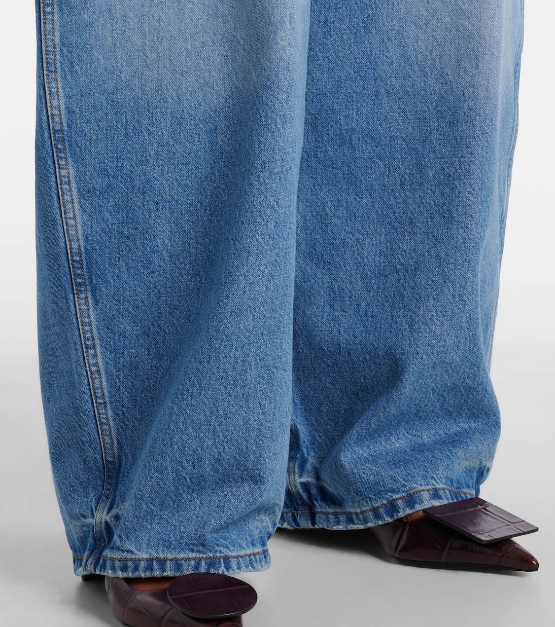 Barrel Jeans Ovalo De-Nîmes | Jacquemus