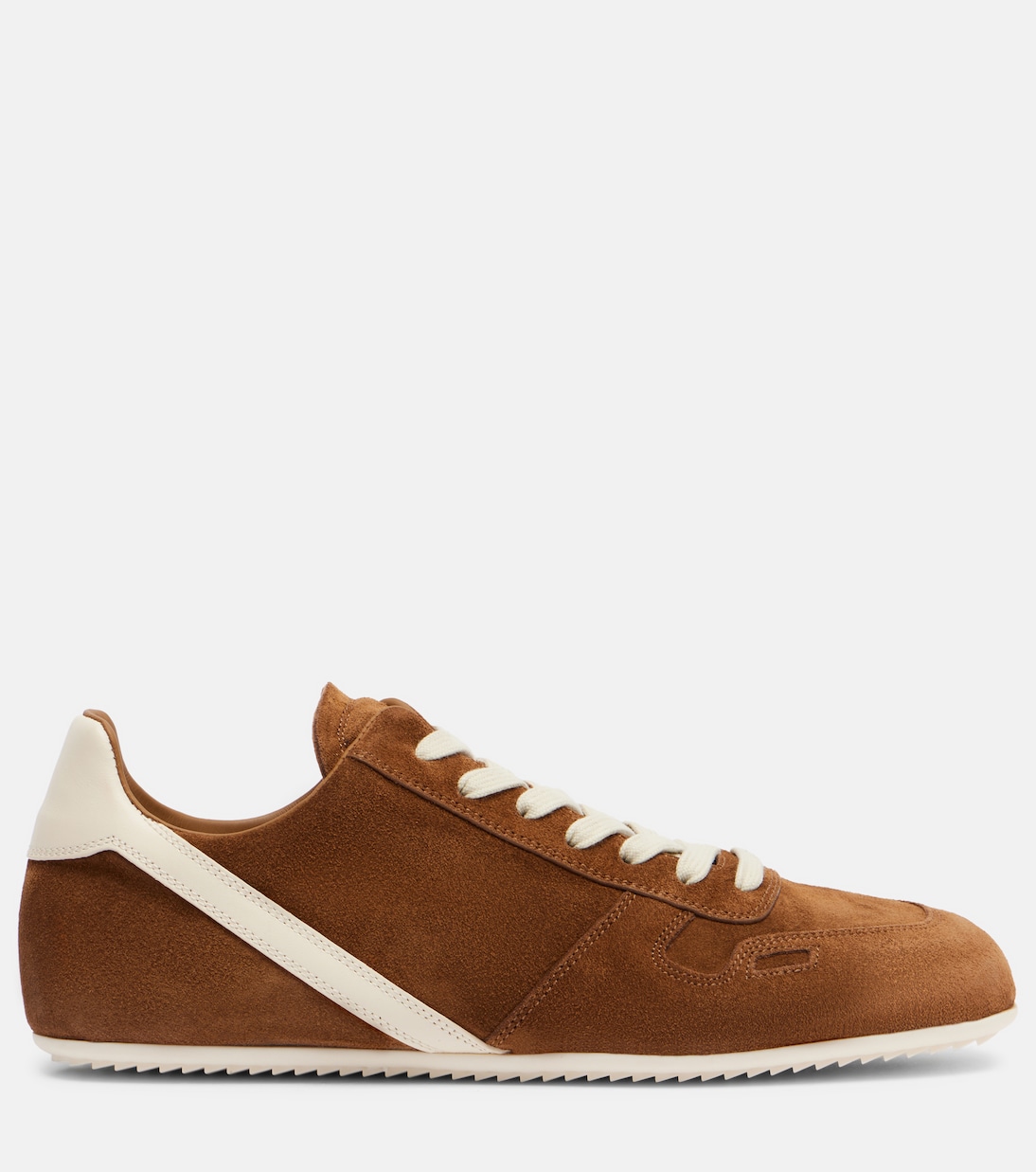 Minimal suede sneakers | Rick Owens