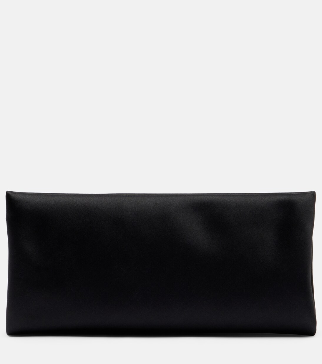 Supple satin clutch | Saint Laurent