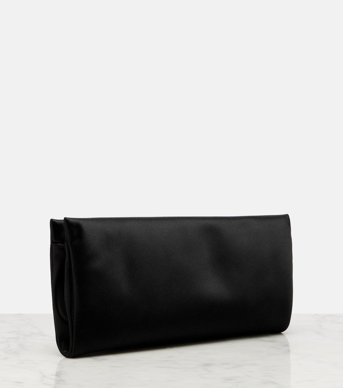 Supple satin clutch | Saint Laurent
