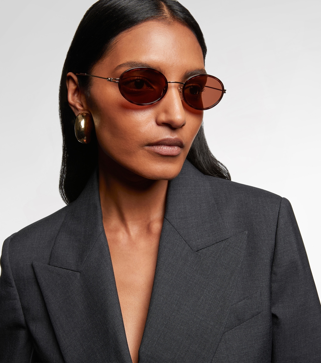 Ovale Sonnenbrille GG Tiny | Gucci