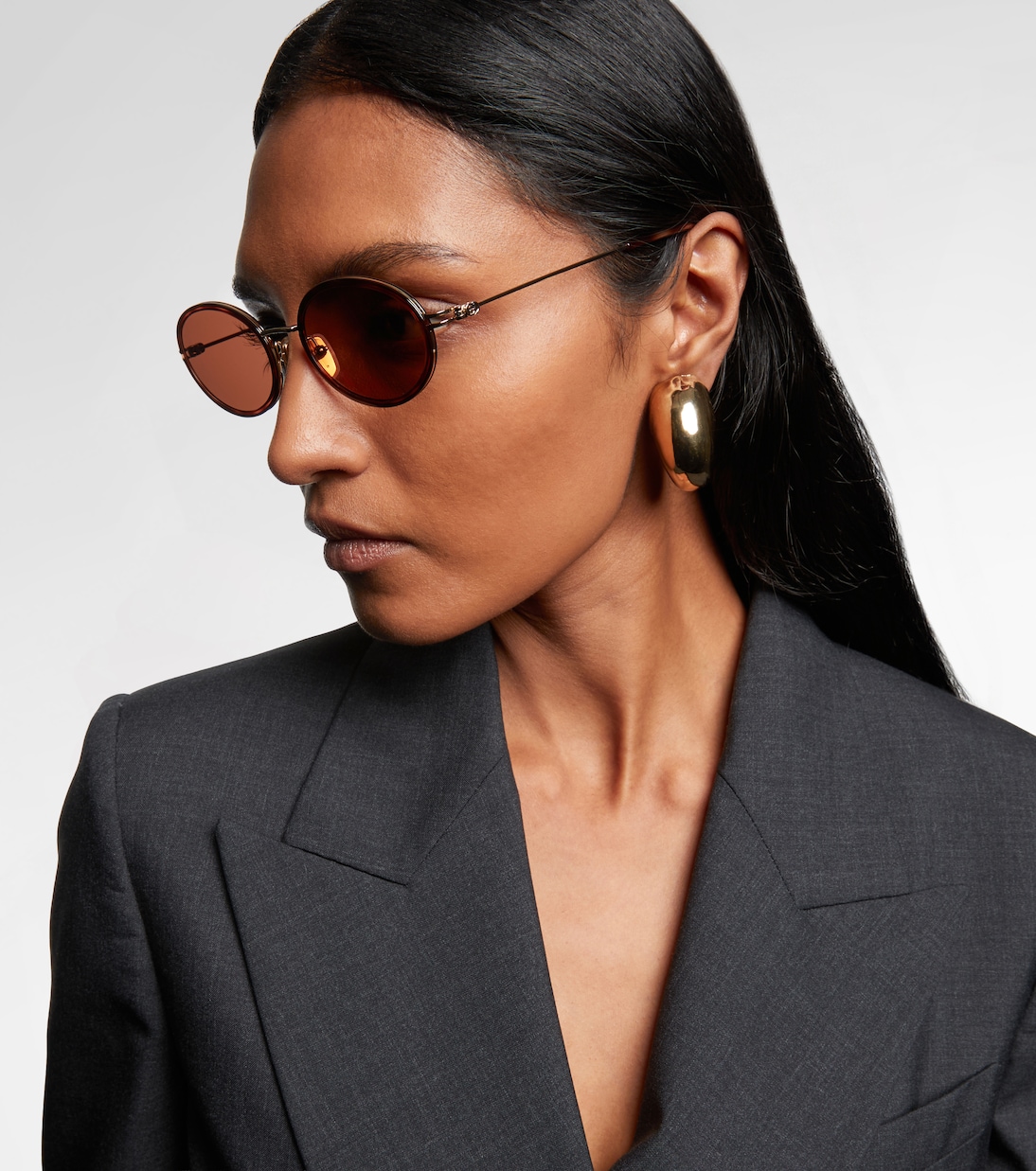 Ovale Sonnenbrille GG Tiny | Gucci