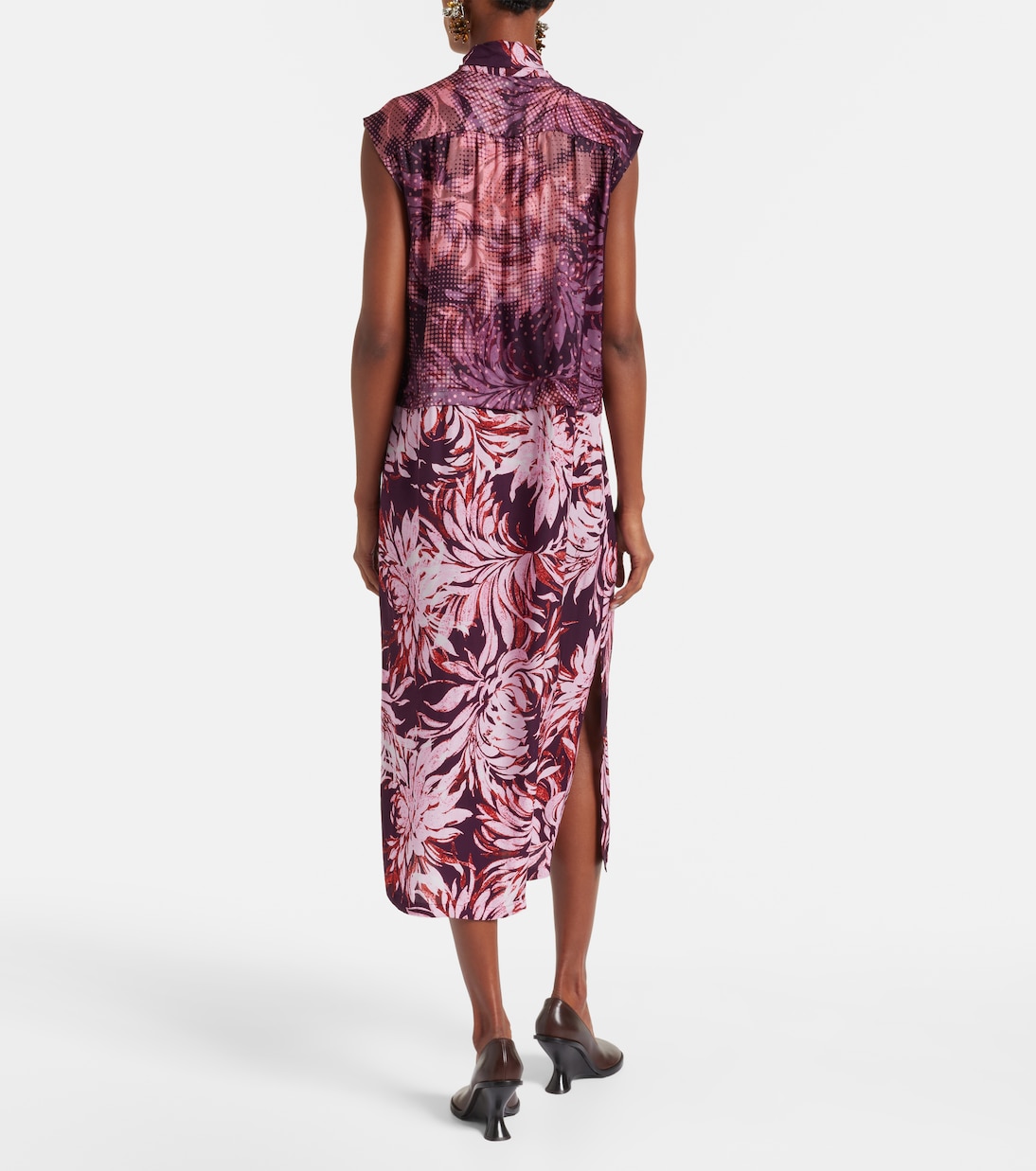 Bedrucktes Midikleid | Dries Van Noten