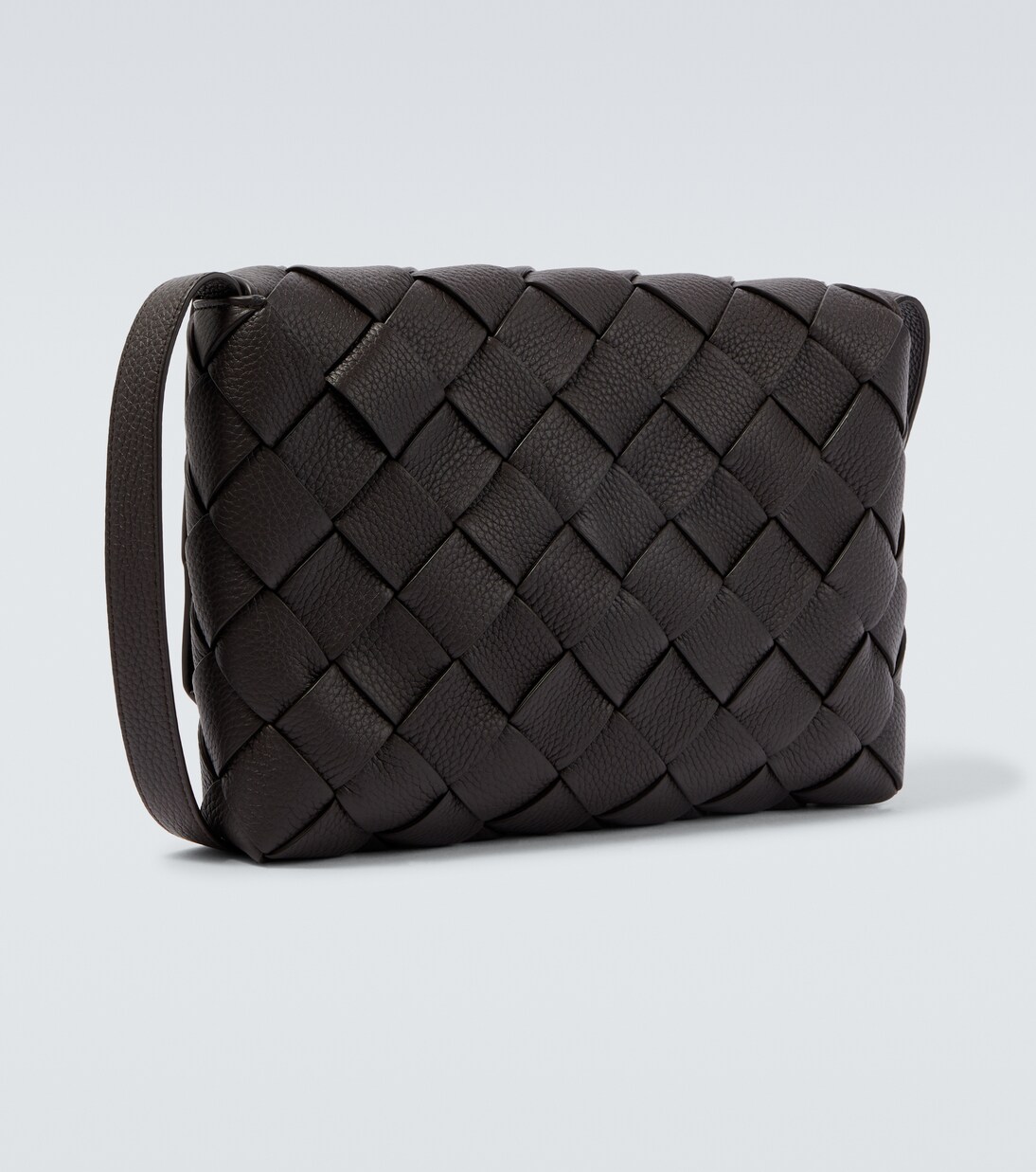 Diago Large leather crossbody bag | Bottega Veneta