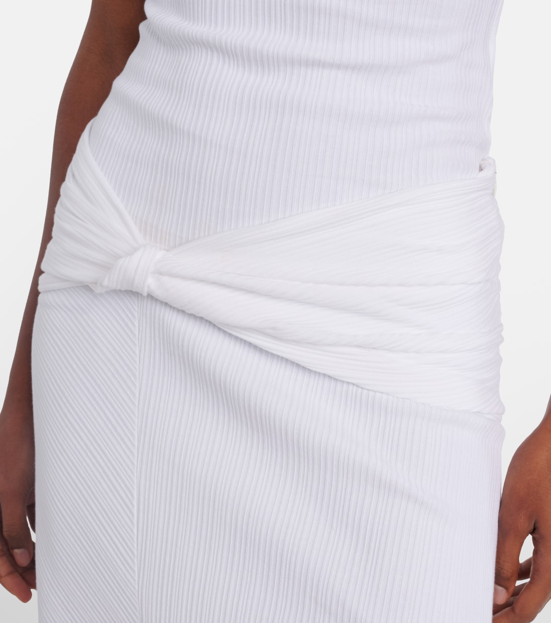 Midirock aus einem Baumwollgemisch | Victoria Beckham