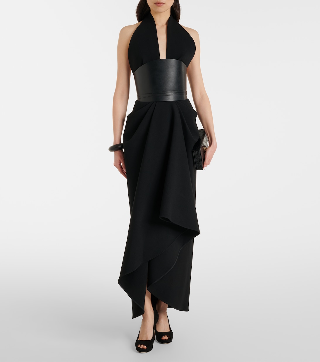 Riya suede peep-toe pumps | Jimmy Choo