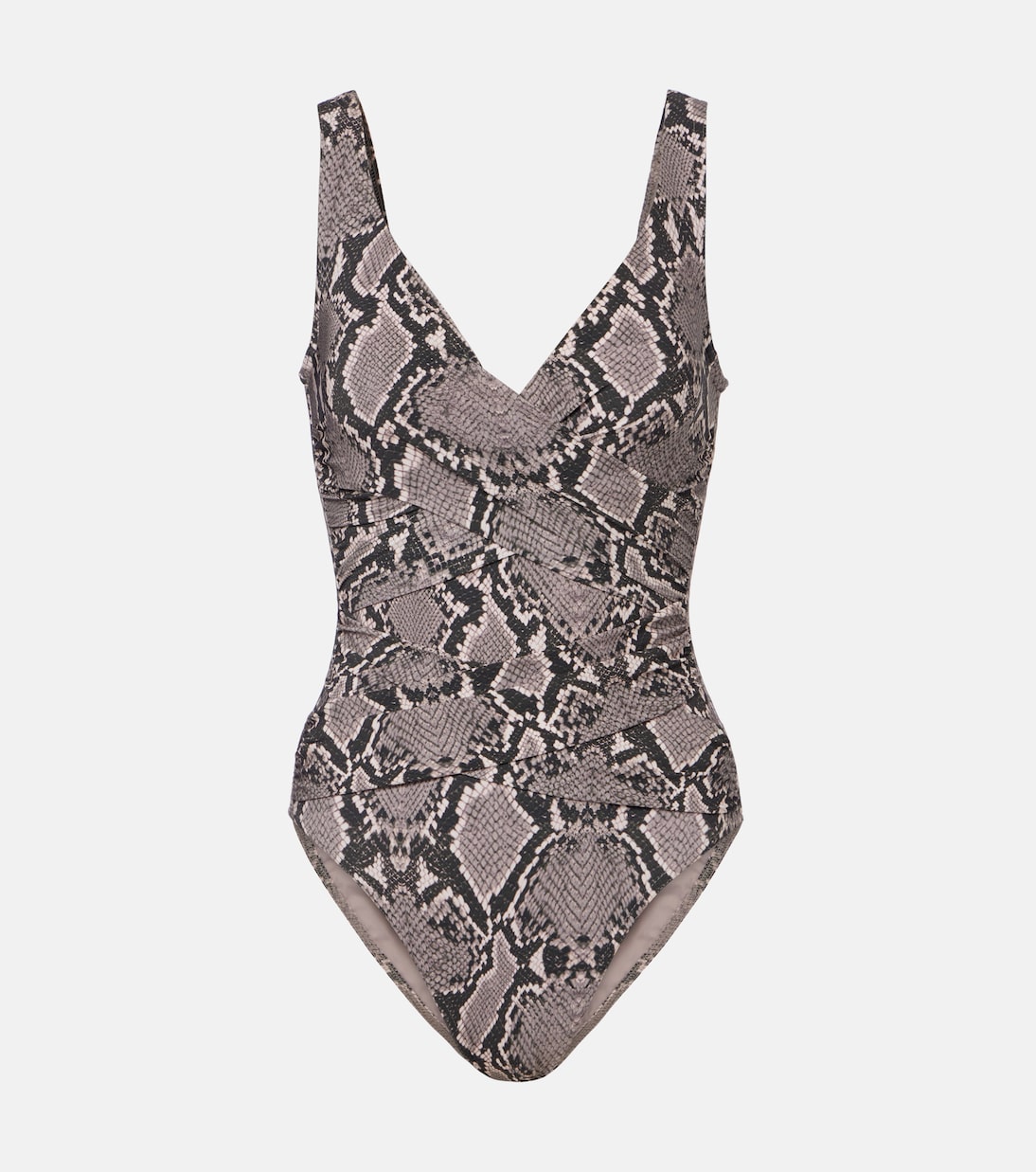 Lilith snake-effect swimsuit | Karla Colletto