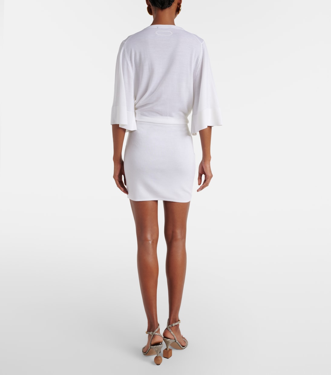 Mananco wool and silk minidress | Jacquemus