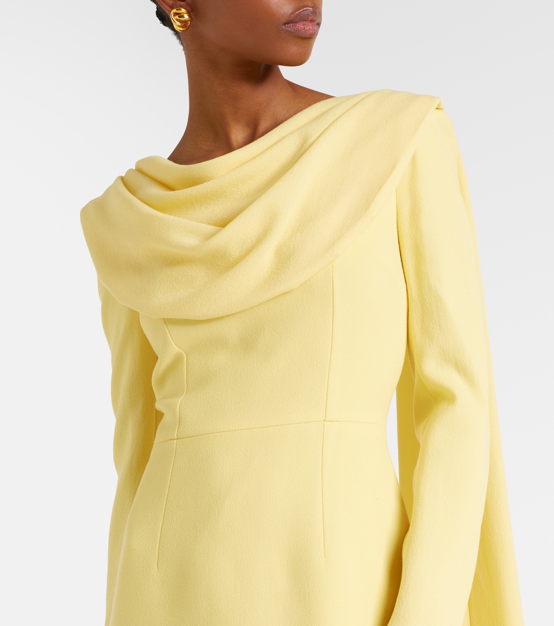 Robe Zaira aus Woll-Crêpe | Emilia Wickstead