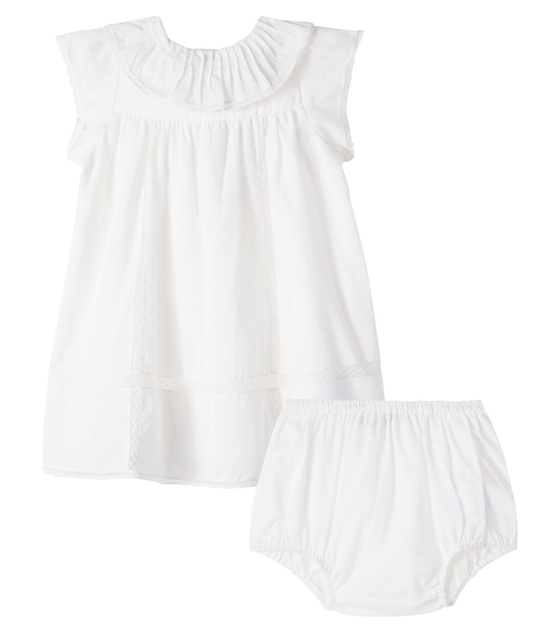 Bébé – Robe Lenou en coton à dentelle | Bonpoint