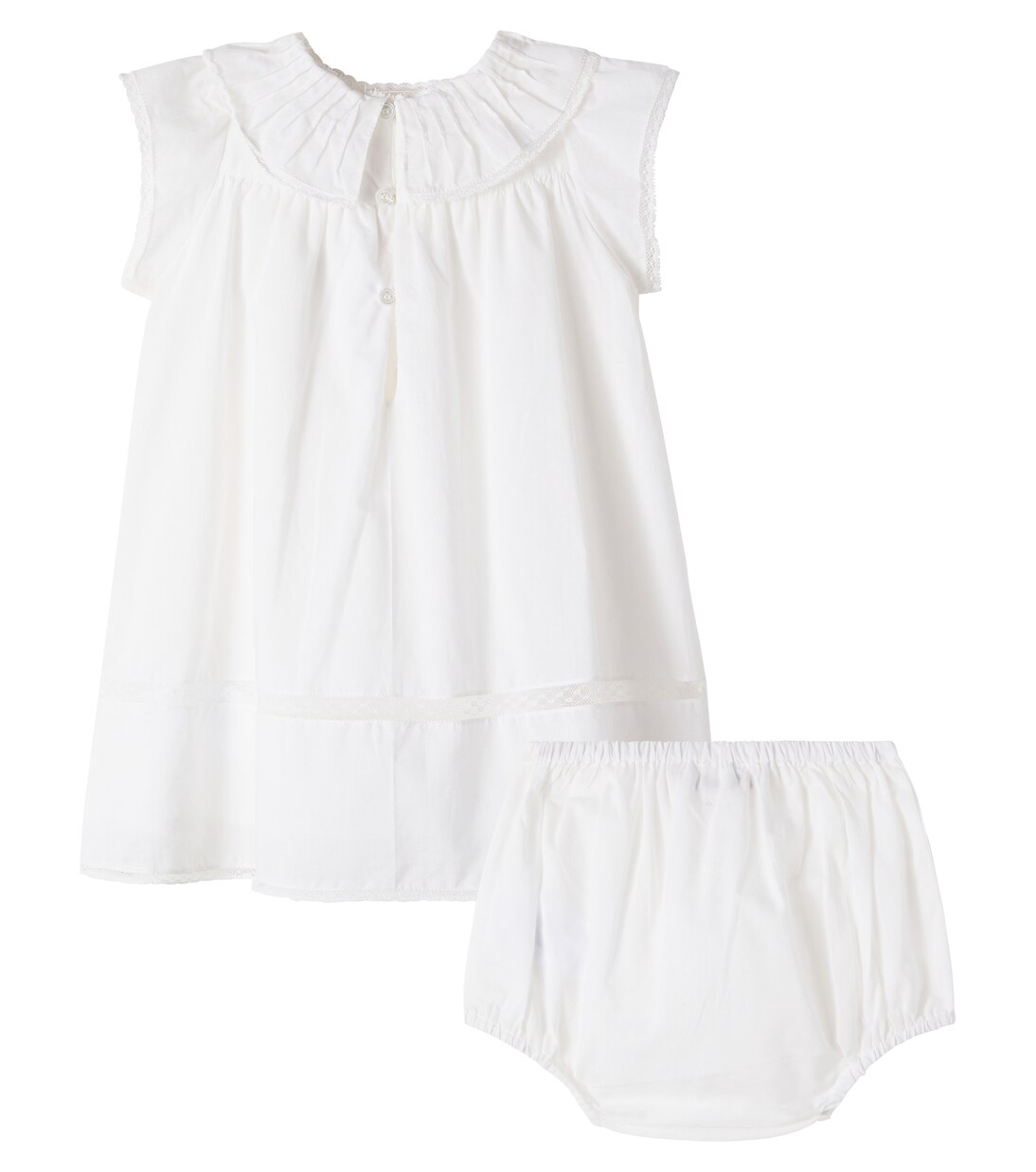 Bébé – Robe Lenou en coton à dentelle | Bonpoint
