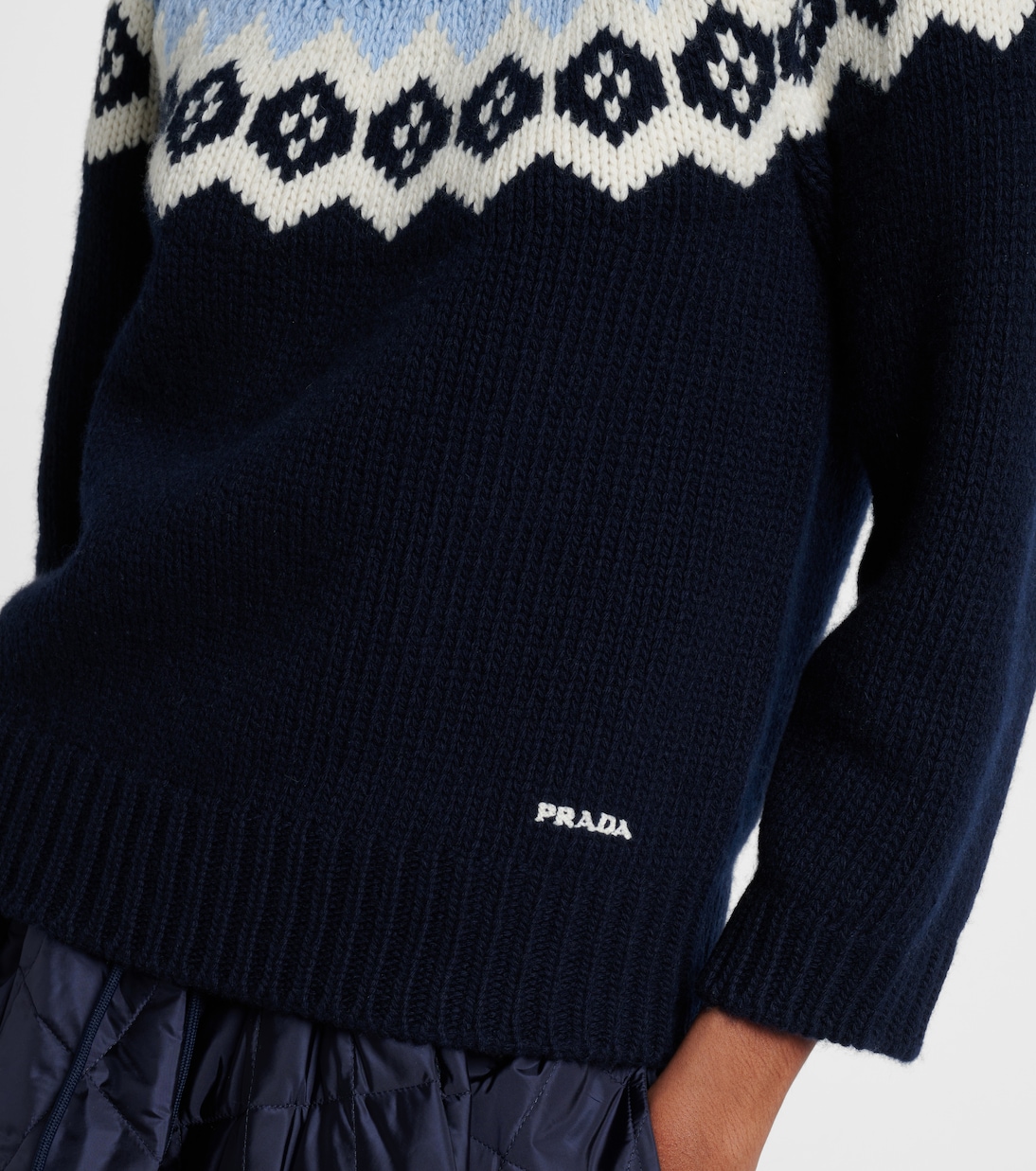Pullover aus Wolle und Kaschmir | Prada
