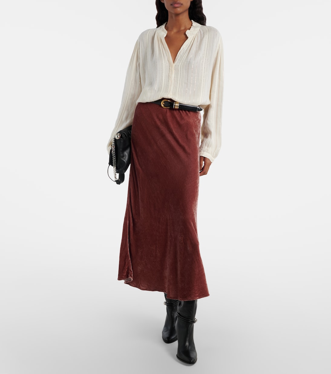 Cynthia striped blouse | Velvet