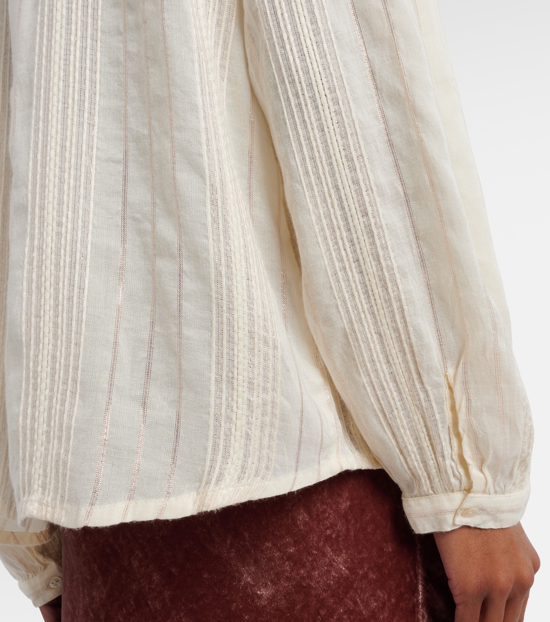 Cynthia striped blouse | Velvet