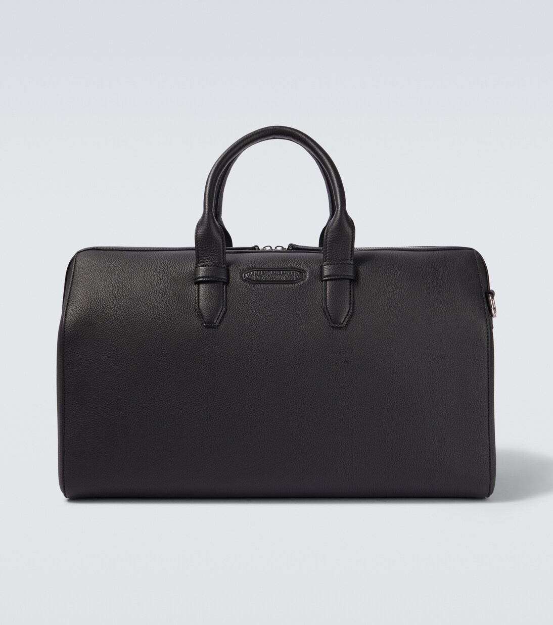Leather duffel bag | Brioni