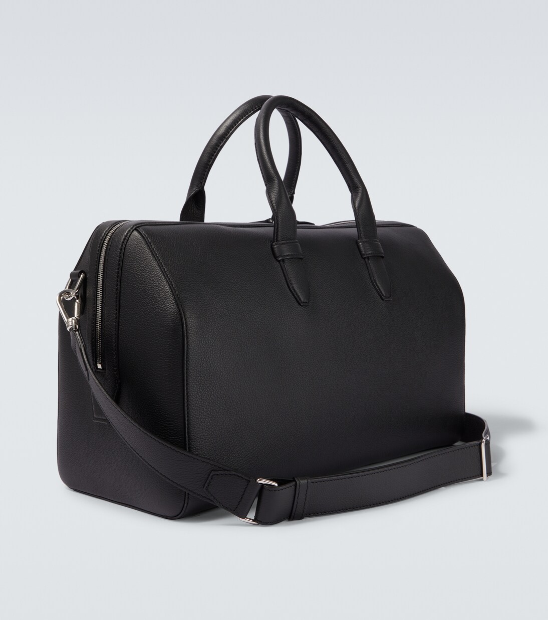 Leather duffel bag | Brioni