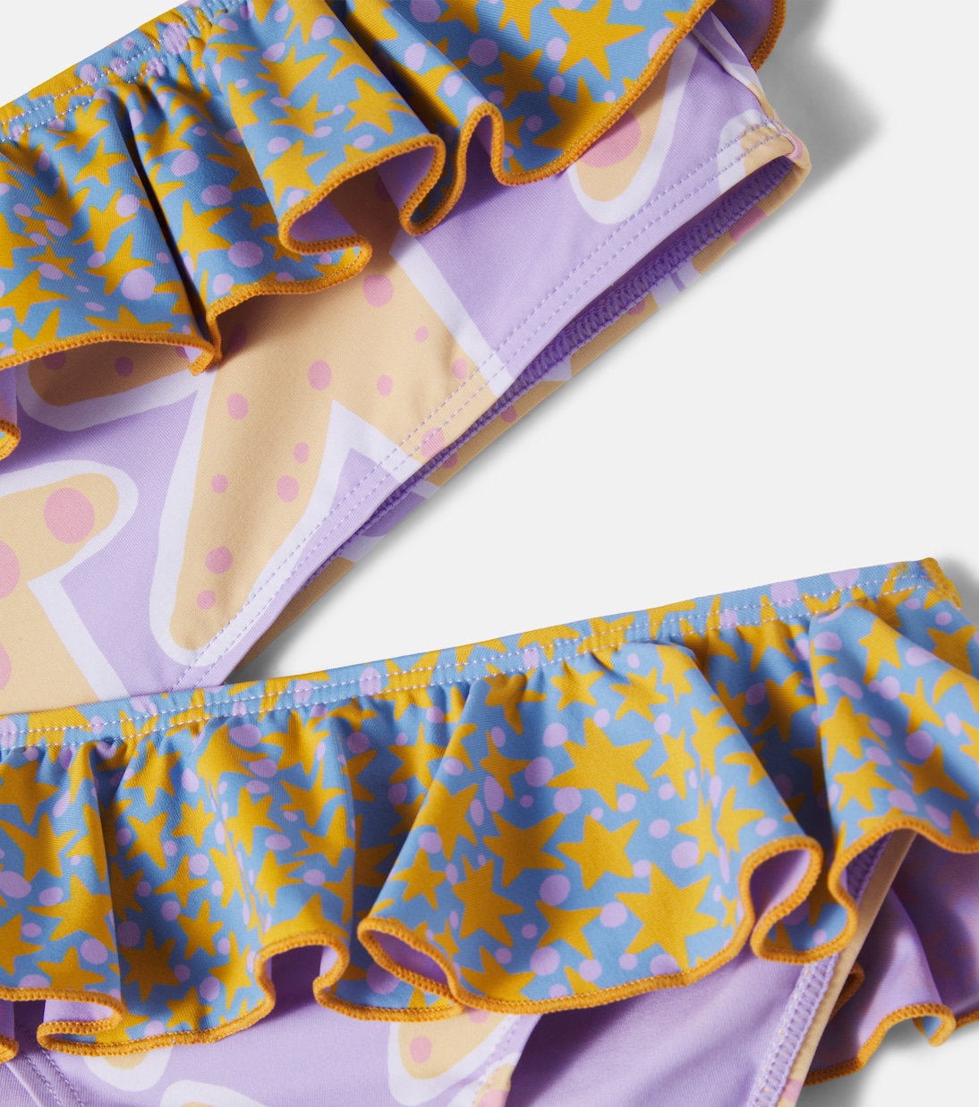 Starfish printed jersey bikini | Stella McCartney Kids