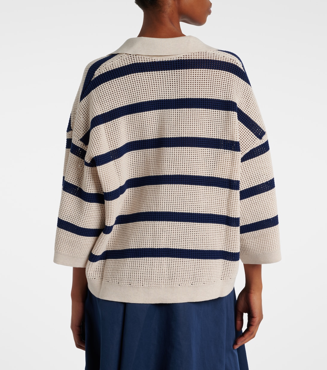 Polopullover aus Baumwolle | Brunello Cucinelli