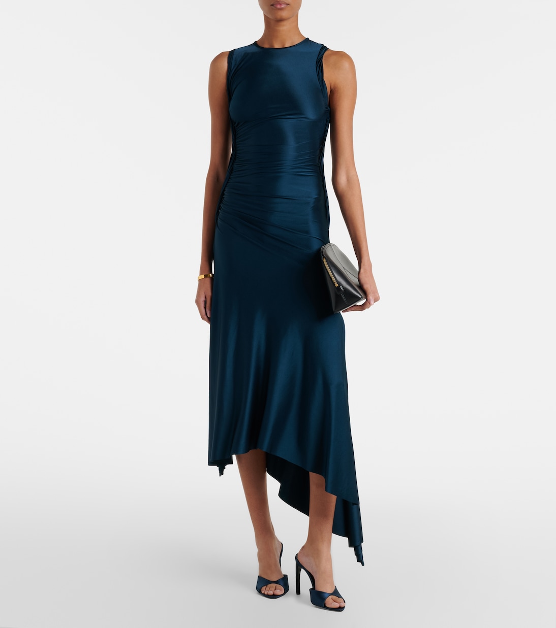 Harlow 100 satin mules | Victoria Beckham