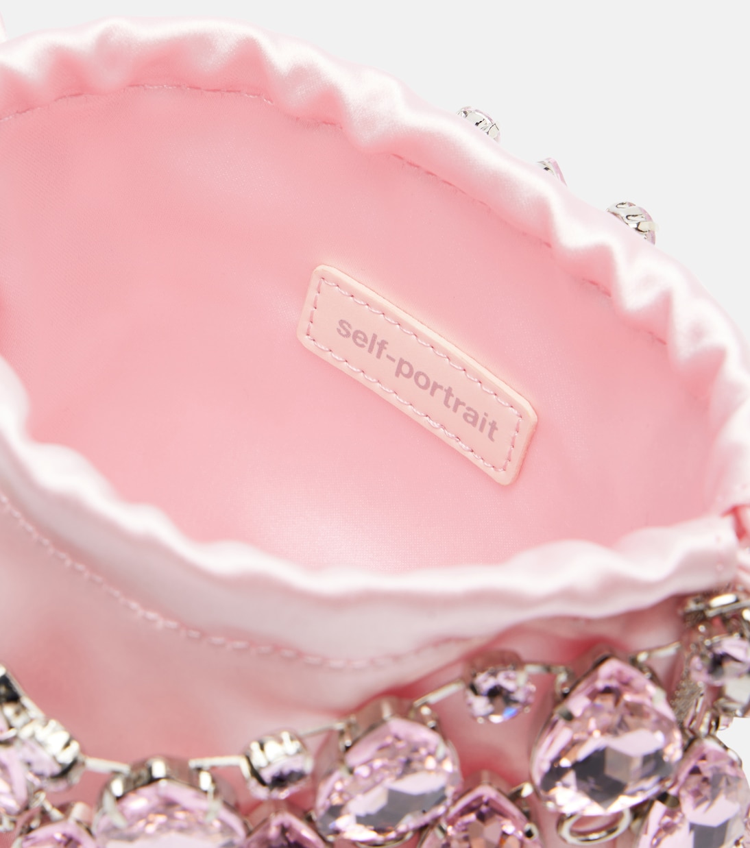 Clutch Mini con cristalli | Self-Portrait