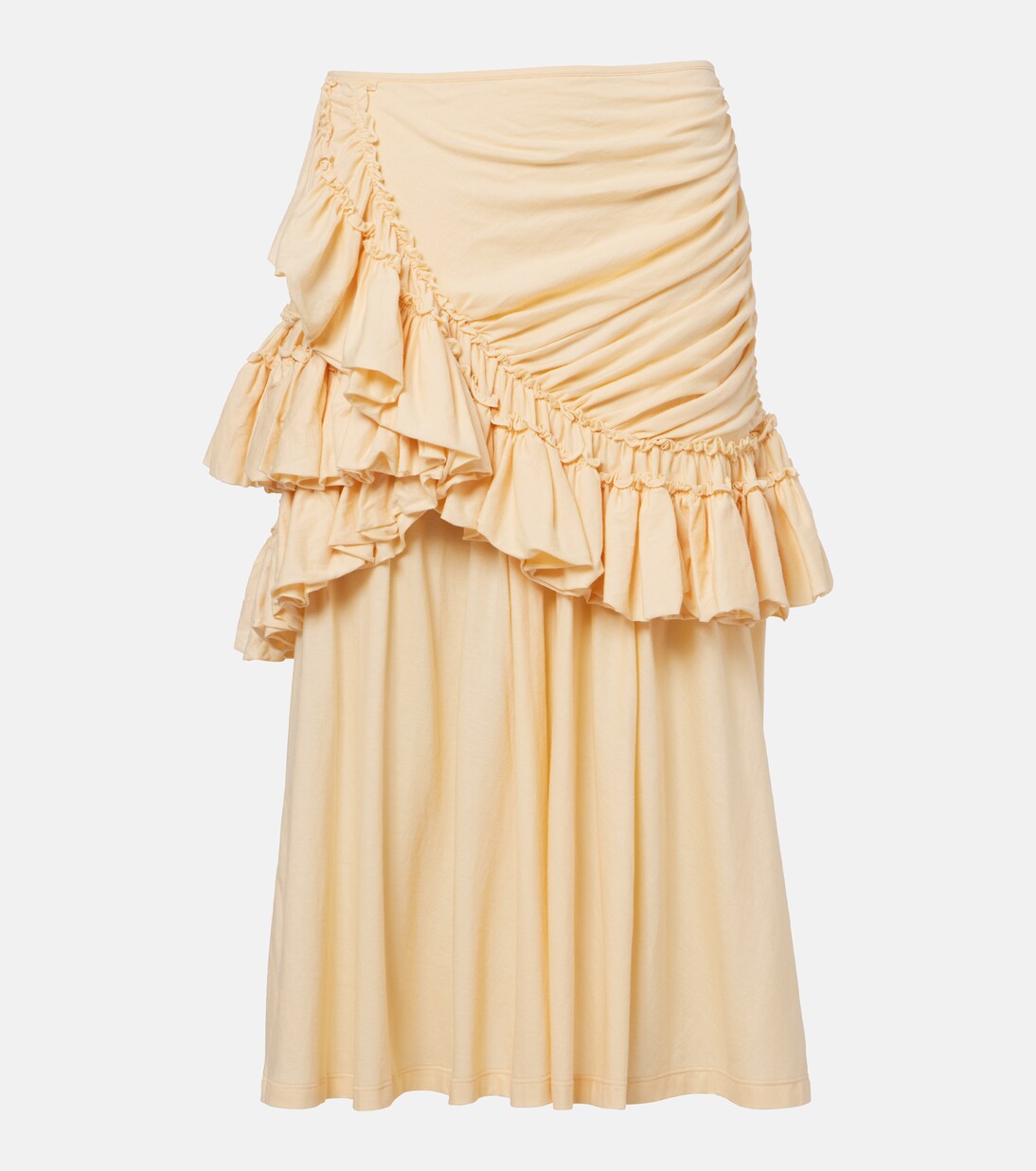 Humairah cotton midi skirt | Dries Van Noten
