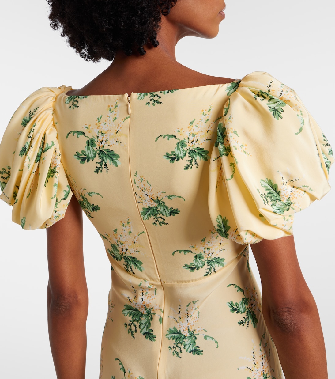 Robe aus Seiden-Crêpe | Rodarte