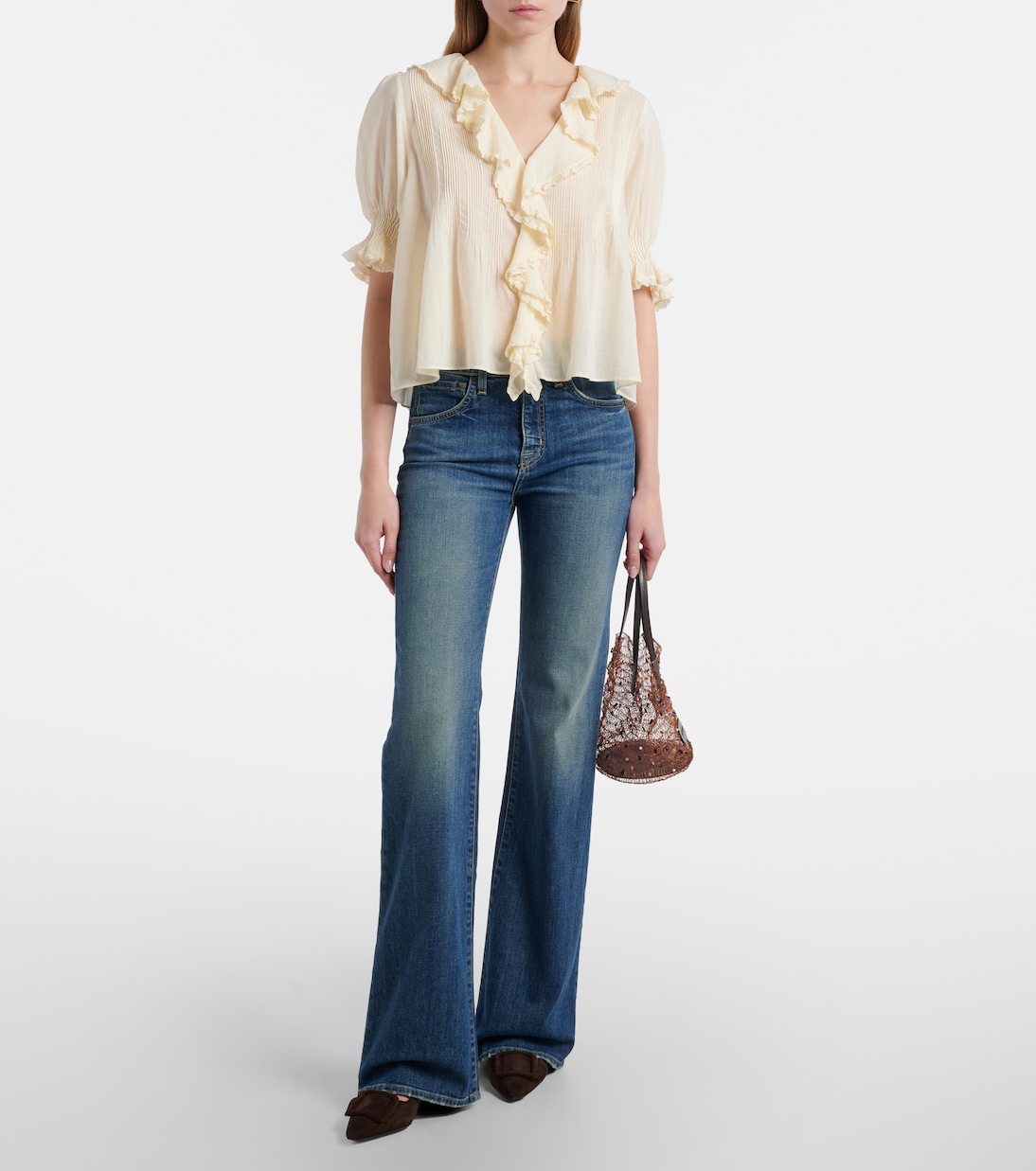 Bluse Henri aus Baumwolle | Dôen