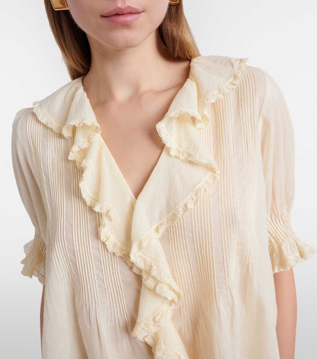 Bluse Henri aus Baumwolle | Dôen